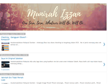 Tablet Screenshot of munirahizzan.com